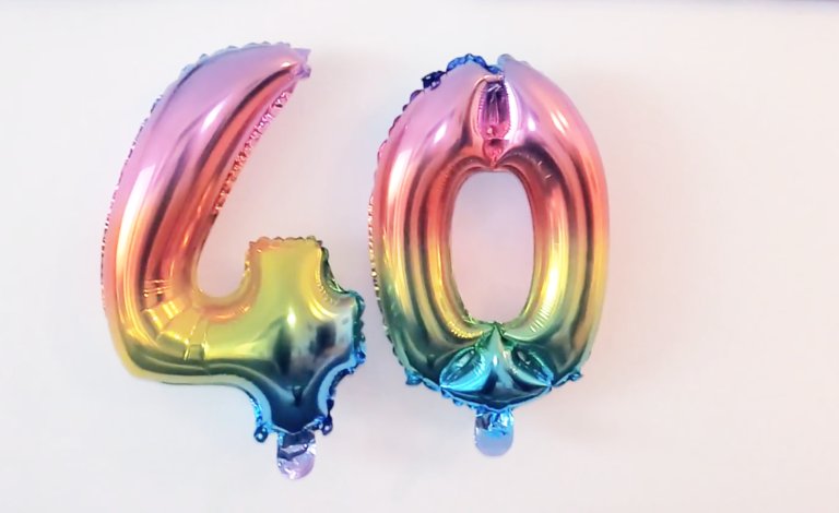 40 años glovos reinbow