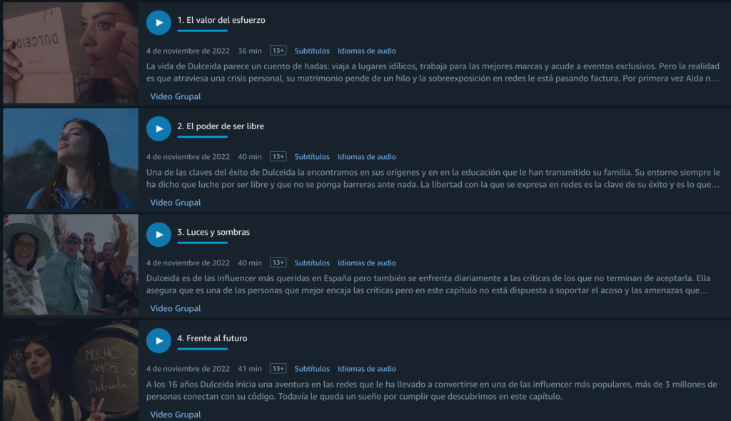 En este documental de más de un año de seguimiento descubrimos qué hay detrás de sus trabajos y conocemos la faceta más personal de la influencer. Aida atraviesa una crisis personal importante y por primera vez en sus 14 años de profesión abandona las redes sociales. Además hacemos un seguimiento de una de las acciones profesionales más importantes de su vida.