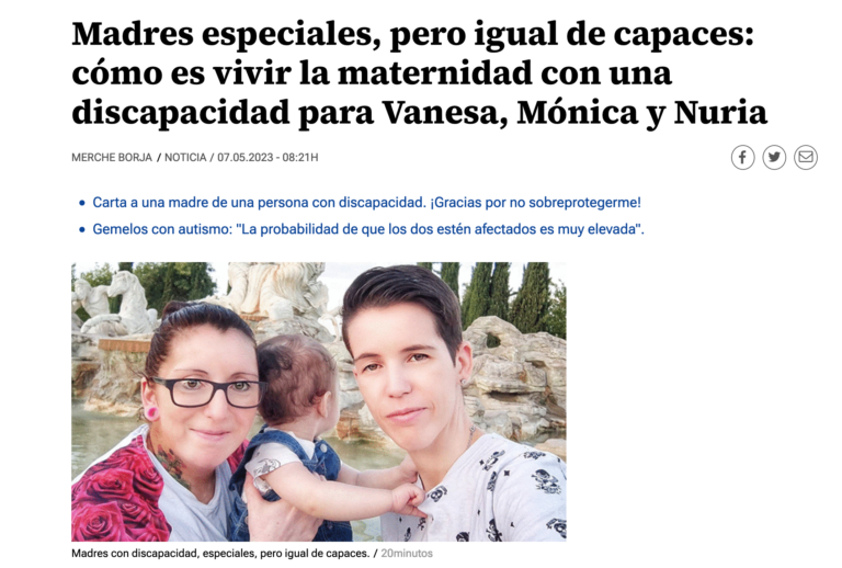 Madres especiales, pero igual de capaces: cómo es vivir la maternidad con una discapacidad